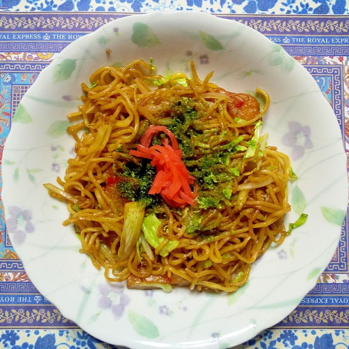 簡単焼きそばその2